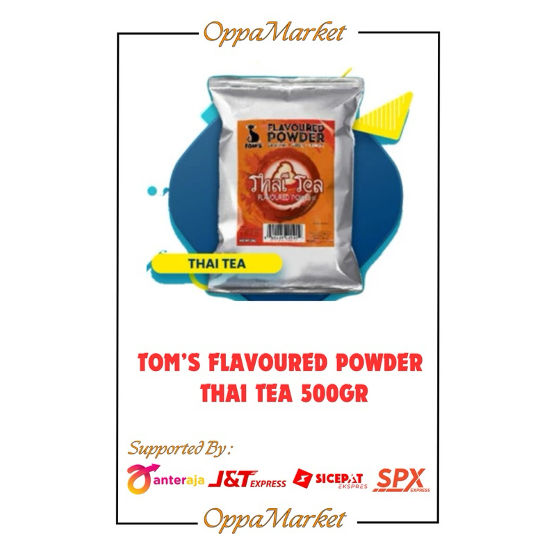 

TOM’S FLAVOURED POWDER THAI TEA 500GR
