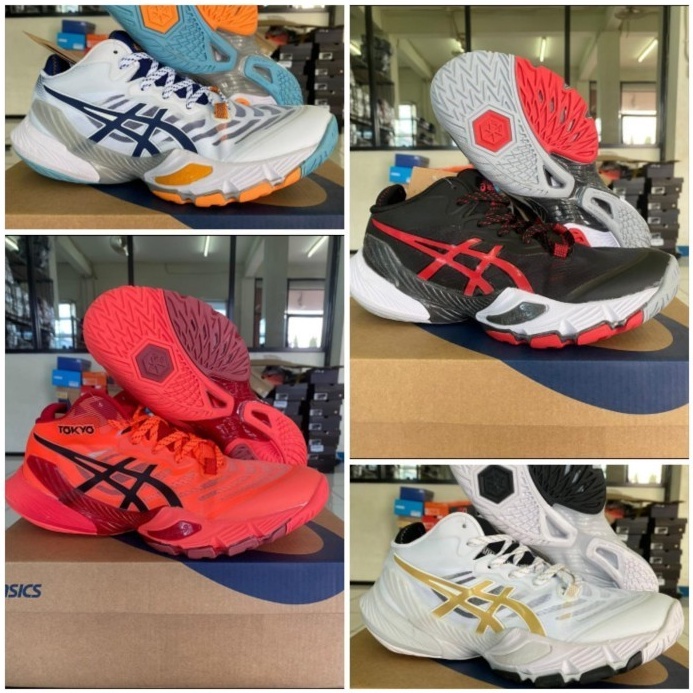 KODE D86Y SALAH 1 DANA KEMBALI TAHUN BARU 224 SEPATU VOLLY ASICS METARISE PRIA DAN WANITA DENGGAN 12