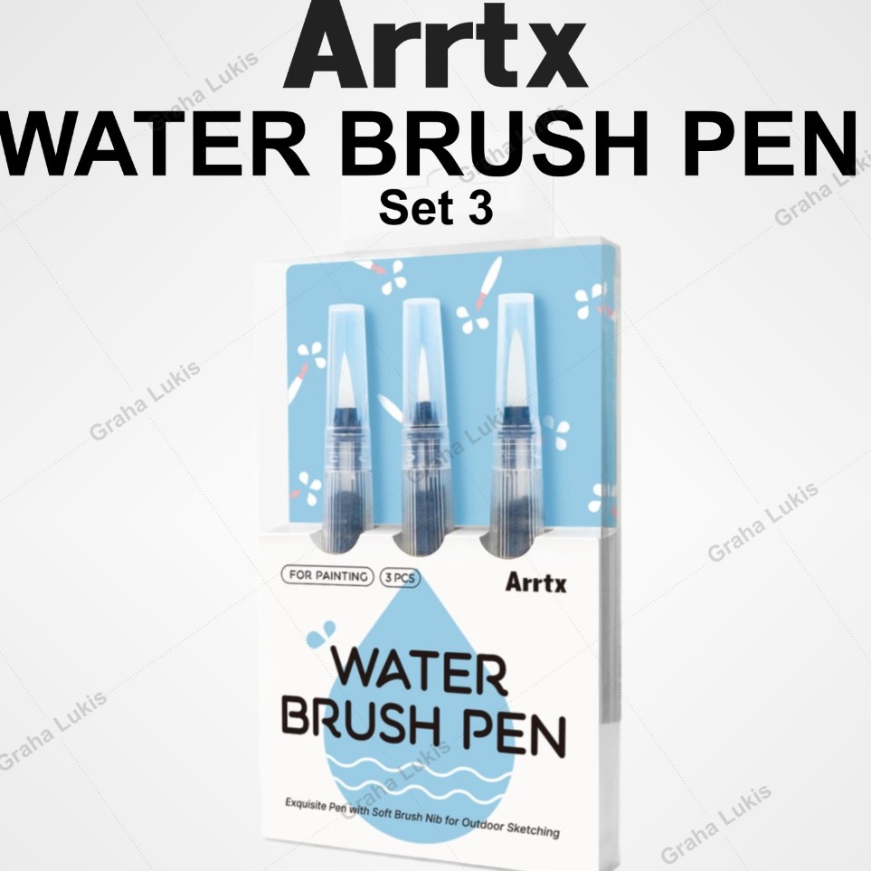 

KODE L2L3 ARRTX Water Brush Pen Set 3