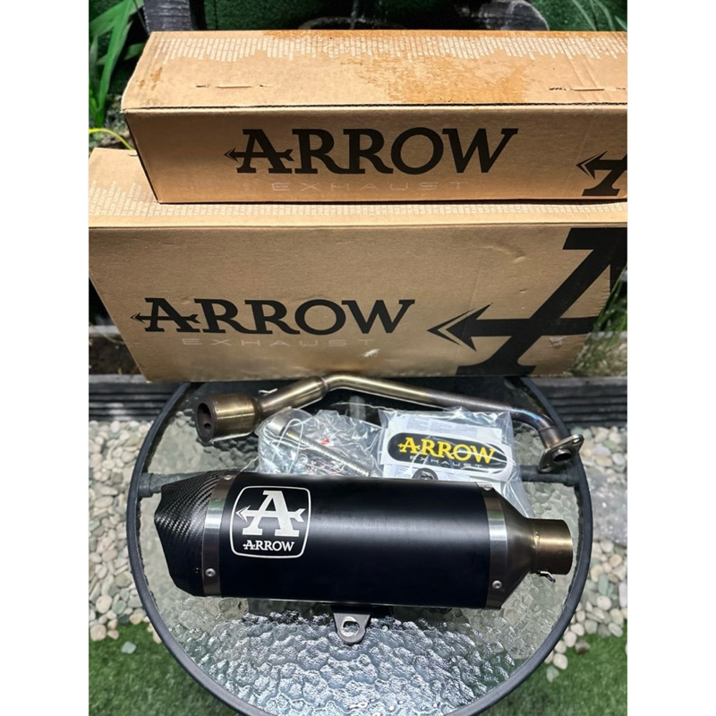 knalpot exhaust arrow urban ori fullsystem 54mm honda vario 160 pcx 160