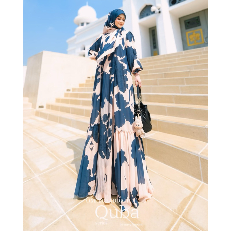 Gamis Quba Series Original By Omeiro (READY SIAP KIRIM)