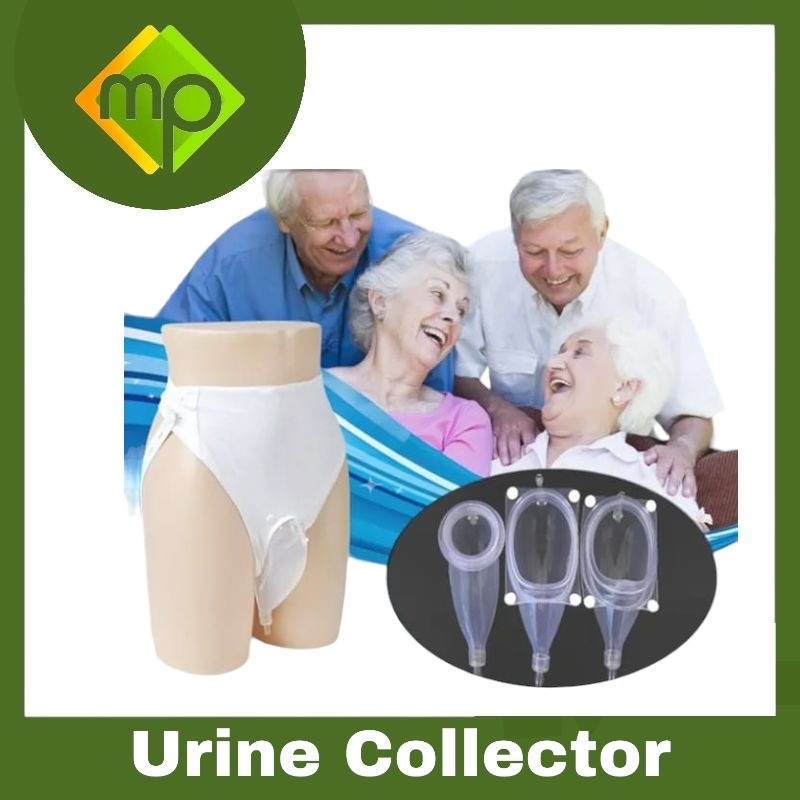 Urine Collector  Urinal With Catheter Bag Kantong Urine Pasien Stroke