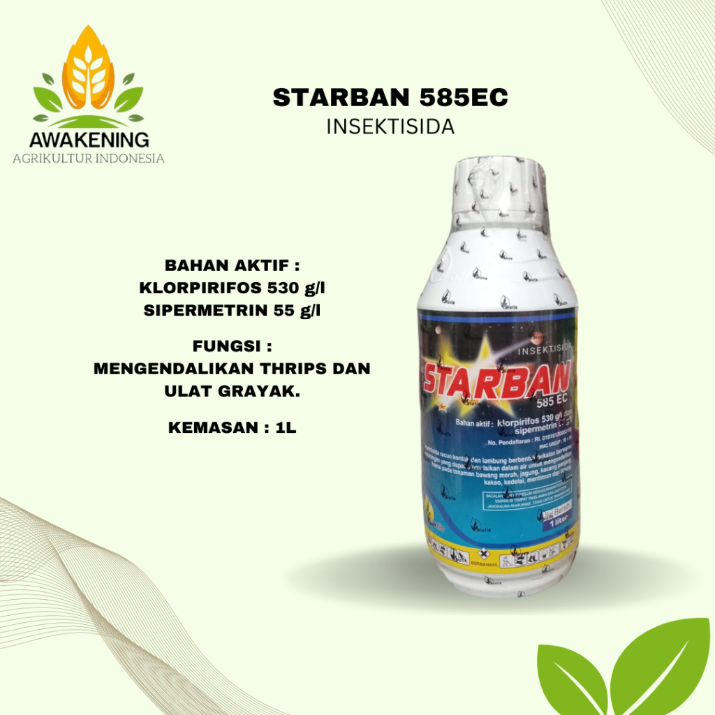 STARBAN 585EC 1liter INSEKTISIDA