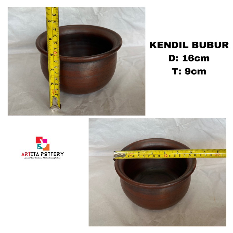 PANCI BUBUR KENDIL BUBUR GERABAH TANAH LIAT