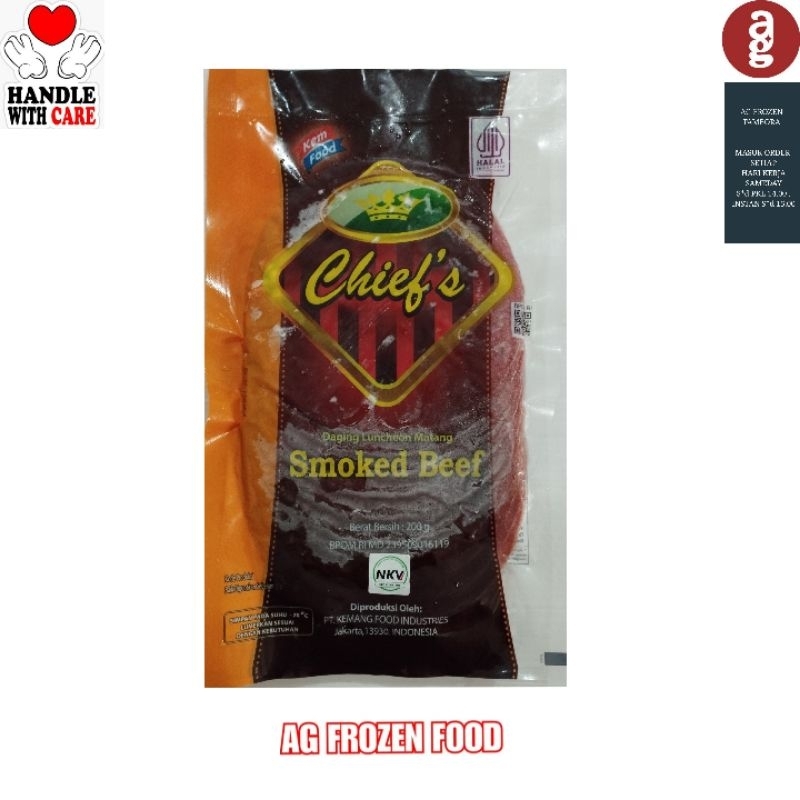 

KemFood Chief's Smoke Beef 11 pcs 200 Gram