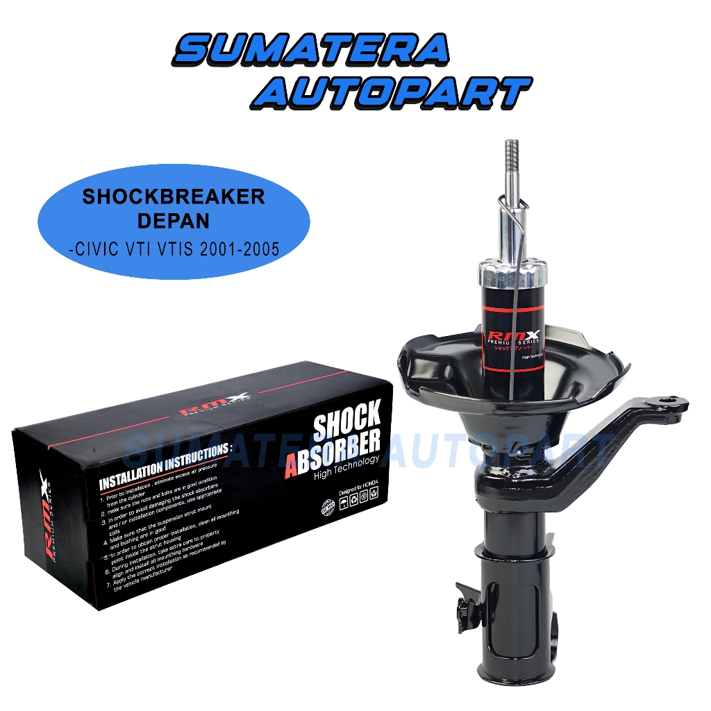 Shockbreaker Depan Shockbreker Shock Depan Kanan Kiri Honda Civic Vti Vtis 2001 2002 2003 2004 2005