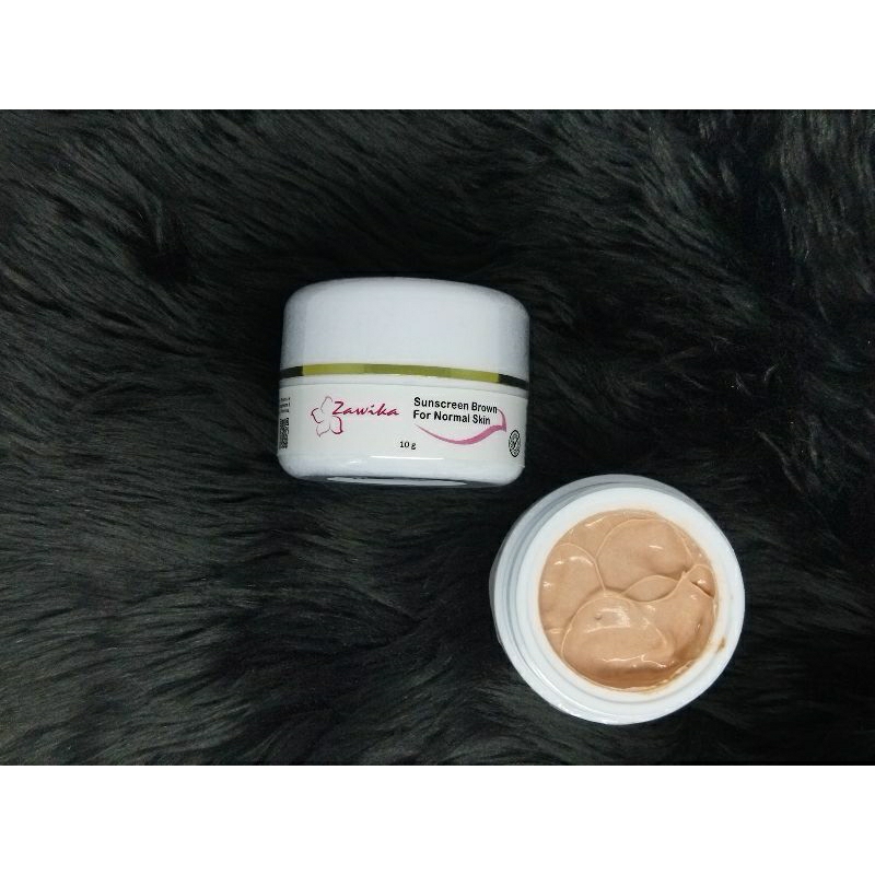 Sunscreen brown zawika / foundation zawika