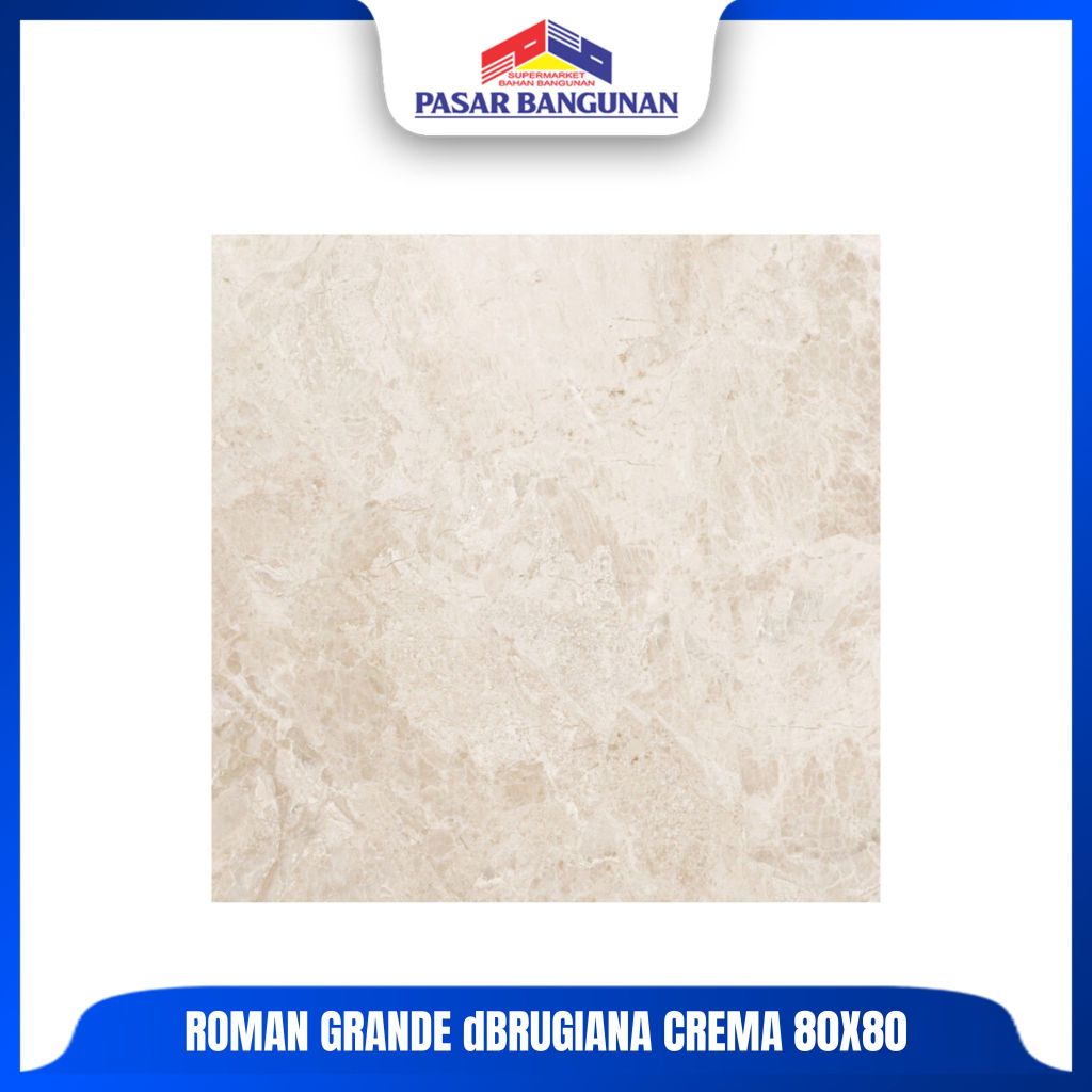 Roman Granit Grande dBrugiana Crema 80X80