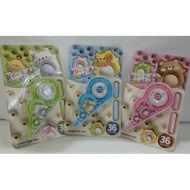 

Tipe X Kertas / Correction Tape Youareso Sweet No.9538