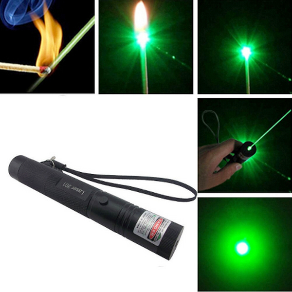 Green Laser Pointer 1MW 532NM - 301 High Powerful Tactics Laser Torch Continuous Line Green Laser
