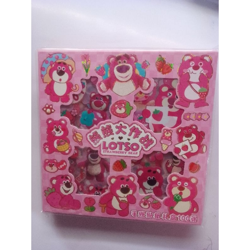 

STIKER KARTUN LUCU WATERPROOF ISI 100 LEMBAR PER BOX