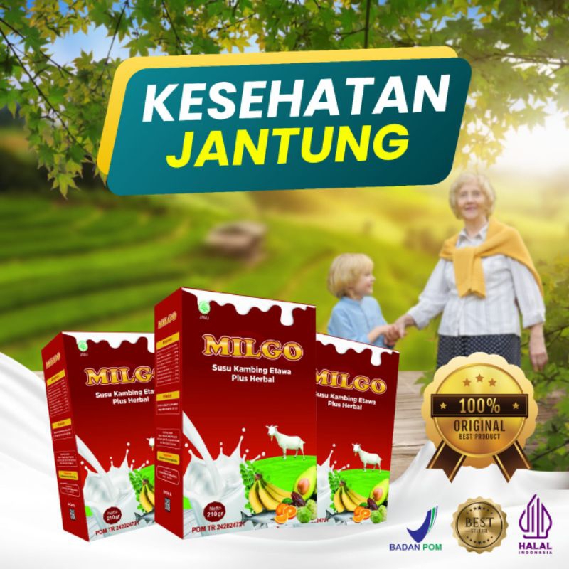 

SUSU MILGO UNTUK SOLUSI KESEHATAN JANTUNG