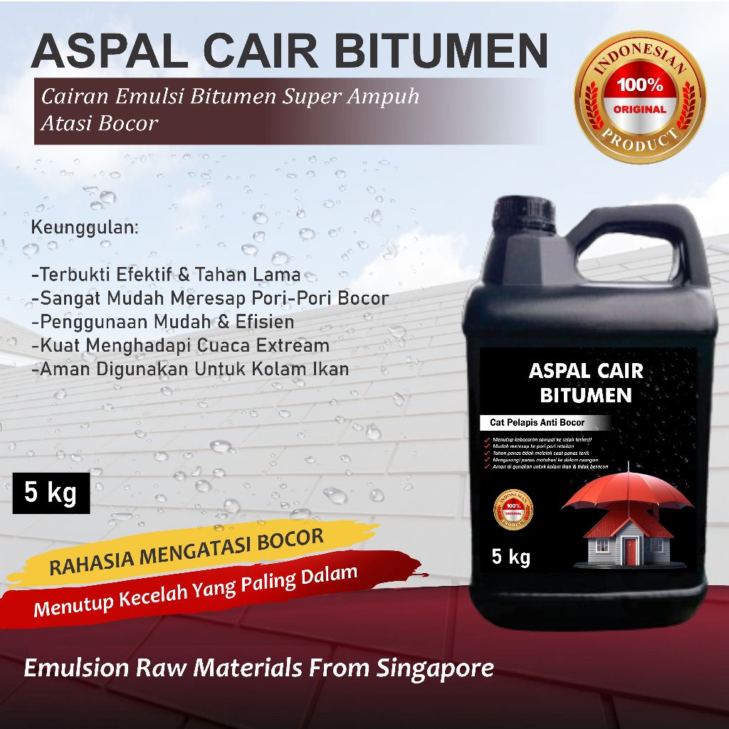 ASPAL CAIR ANTI BOCOR 5 KG