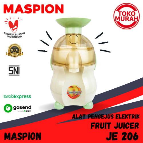 Juicer Extractor/Alat Pengejus Buah Elektrik MASPION JE 206