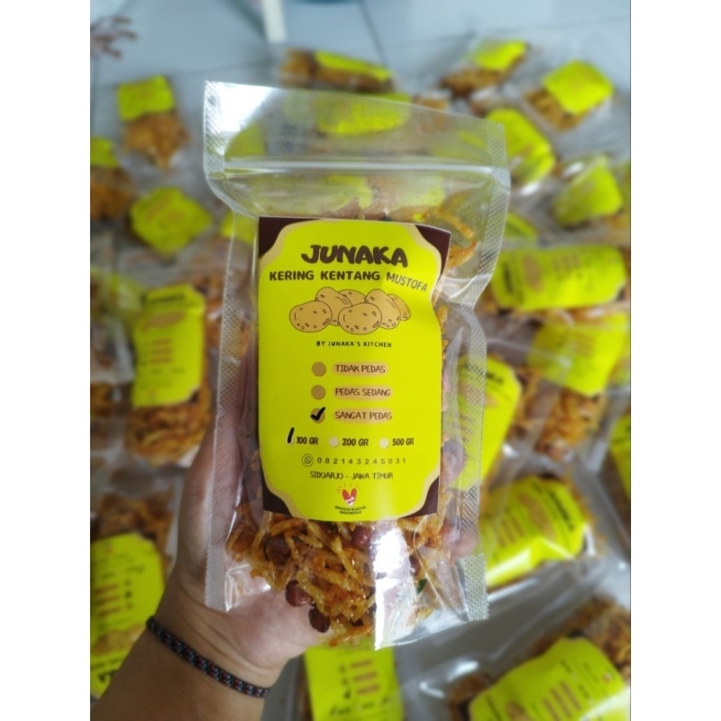 

Kering Kentang Mustofa by Junaka's Kitchen 100g/200g