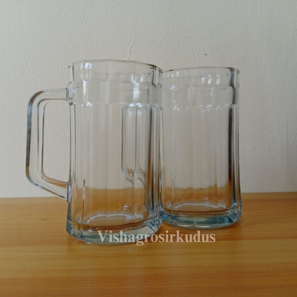 Gelas Beer Minum Kaca Bening Besar | Asm-18