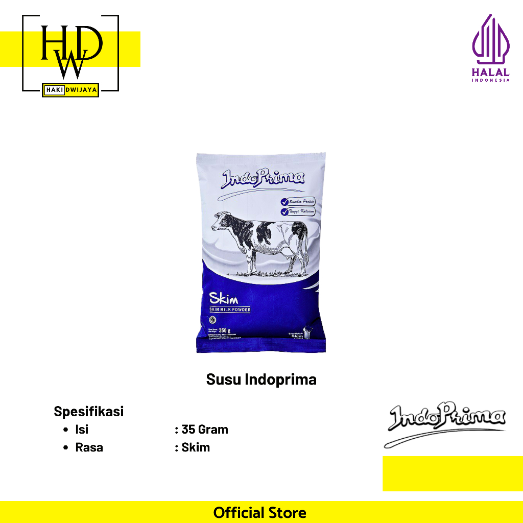 

[35gr] Susu Indoprima Skim Milk Untuk Kalsium dan Diet Sachet