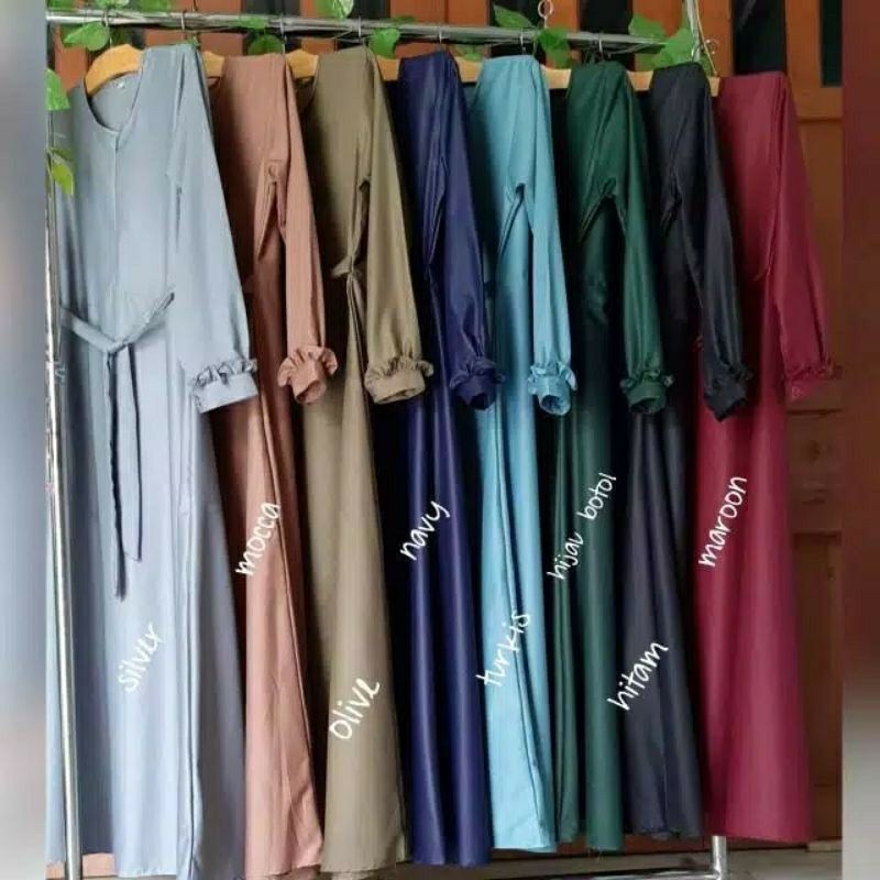 gamis toyobo polos premium/gamis toyobo/gamis syar'i toyobo/gamis polos toyobo