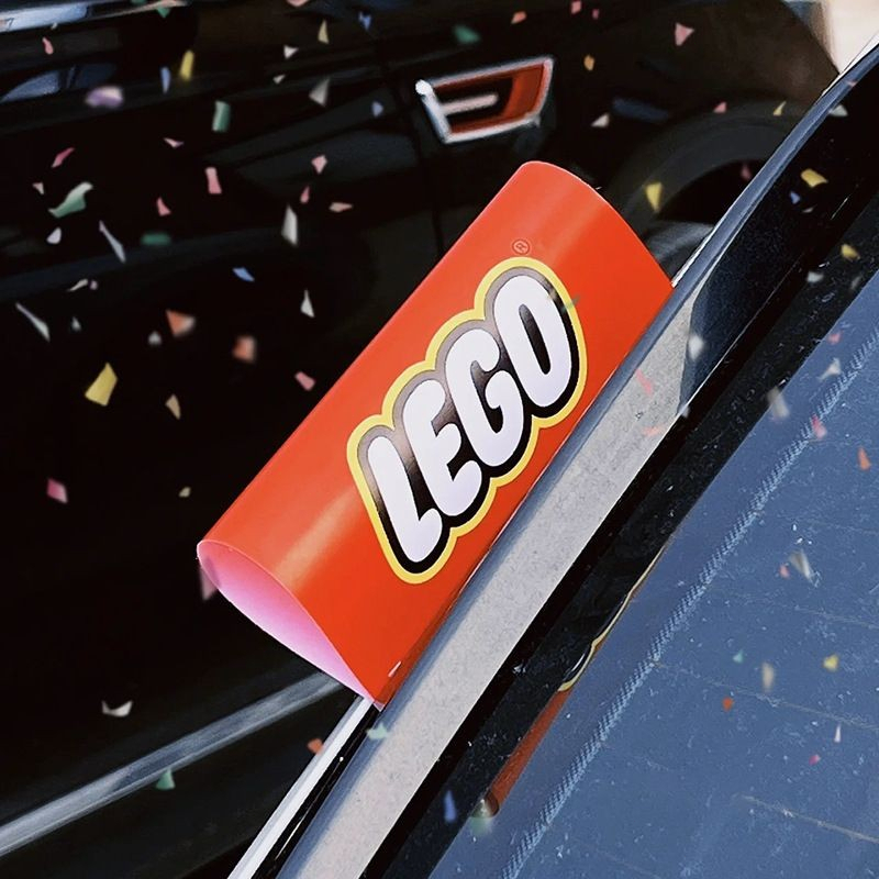HJK Variasi Label Tag Mobil Pintu Mobil / Motor - LEGO/ Nintendo / BARBIE / TAMIYA / PLAYBOY / TRD /