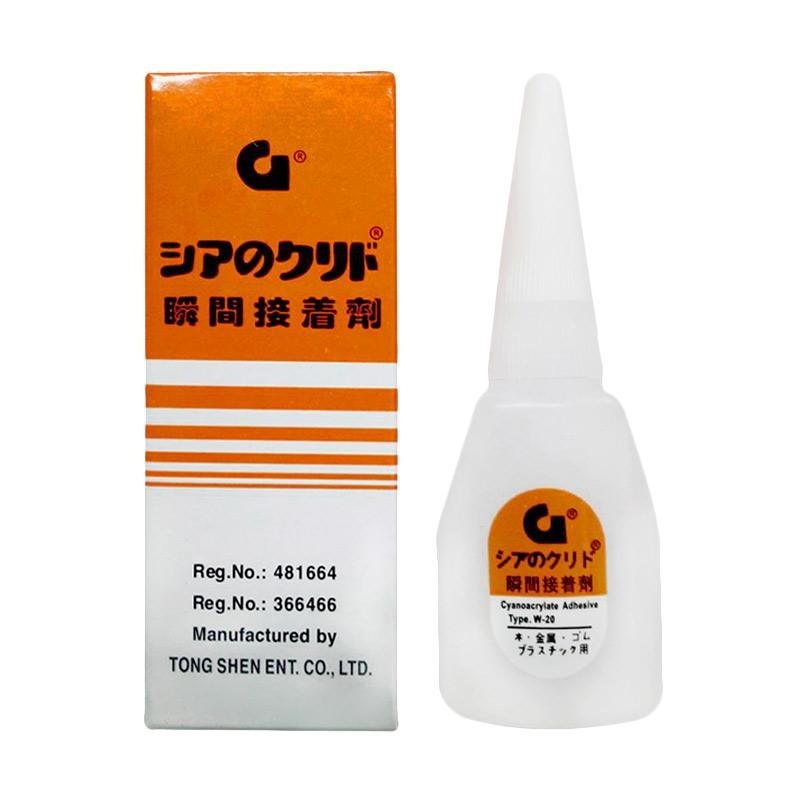 

(SS11) LEM KOREA G ORI GRADE A super glue lem kayu cair serba guna merk random toko mbah ning tokombahning