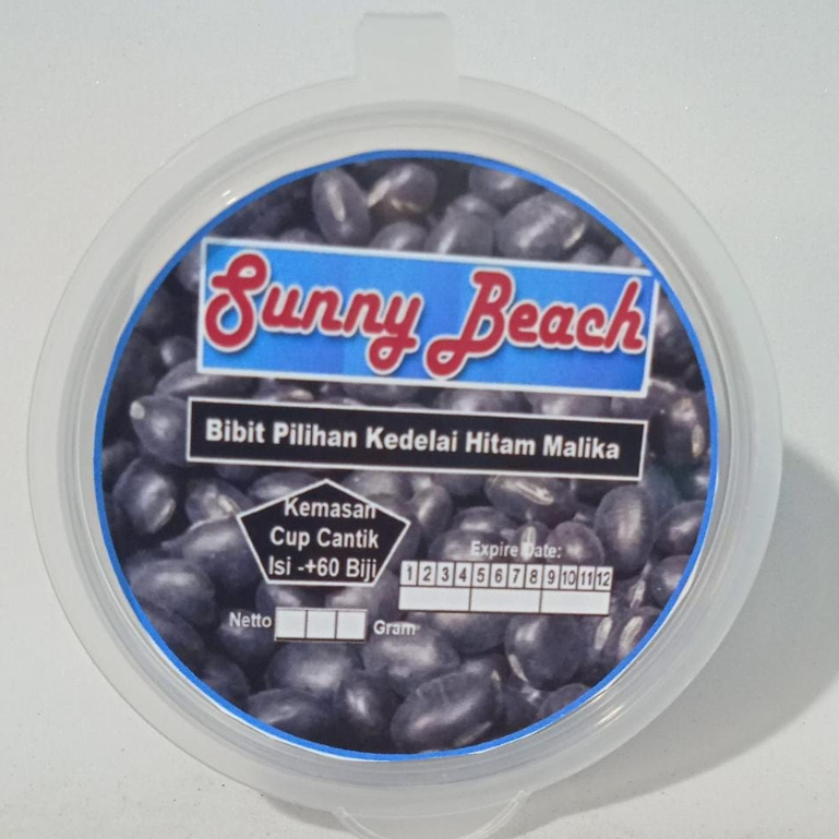 Bibit Pilihan Kedelai Hitam Malika Kemasan Cup|Benih Kedelai Hitam