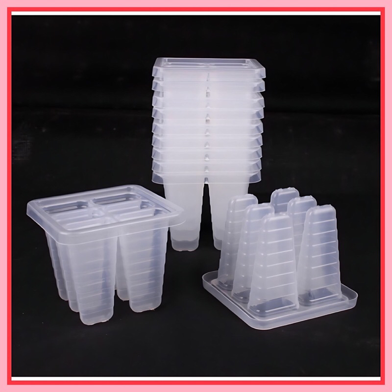 Cetakan Nutrijel / Cetakan Ice Cream / Es Tusuk / Ager / Jelly / 6slot