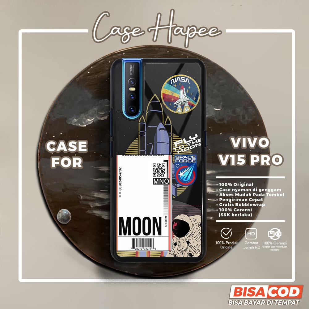 Case Vivo V15 Pro Casing Vivo V15 Pro [NASA] Casehapee Case Glossy Case Aesthetic Custom Case Premiu