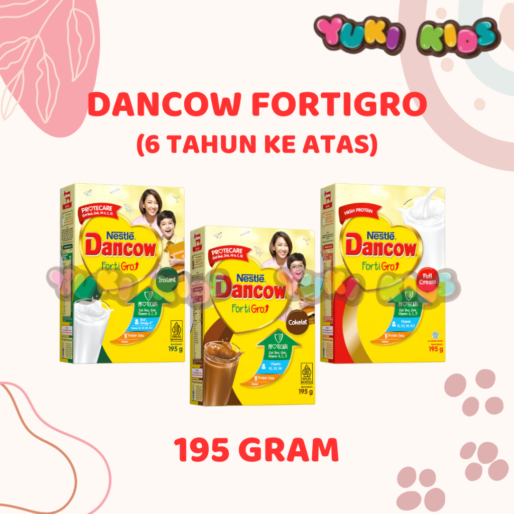 

Dancow Fortigro 195gr (6 Tahun Ke Atas)
