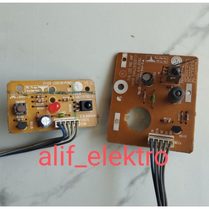 sensor tv lg 21" slim cabutan