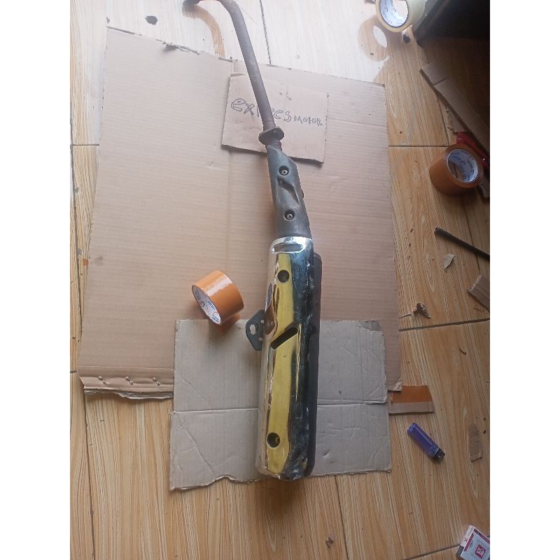 knalpot standar  Vega r new original