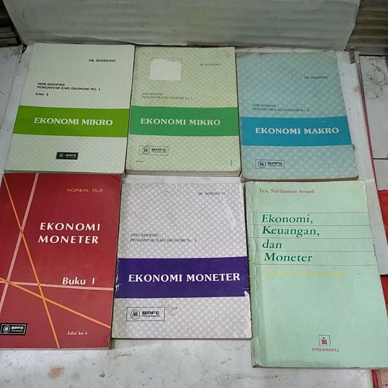 ORI EKONOMI MIKRO/ EKONOMI MAKRO sinopsis pengantar ilmu ekonomi no 3/ EKONOMI KEUANGAN DAN MONETER/