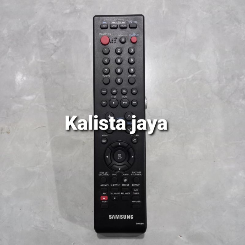REMOTE REMOT DVD COMPO SAMSUNG 00053H ORIGINAL