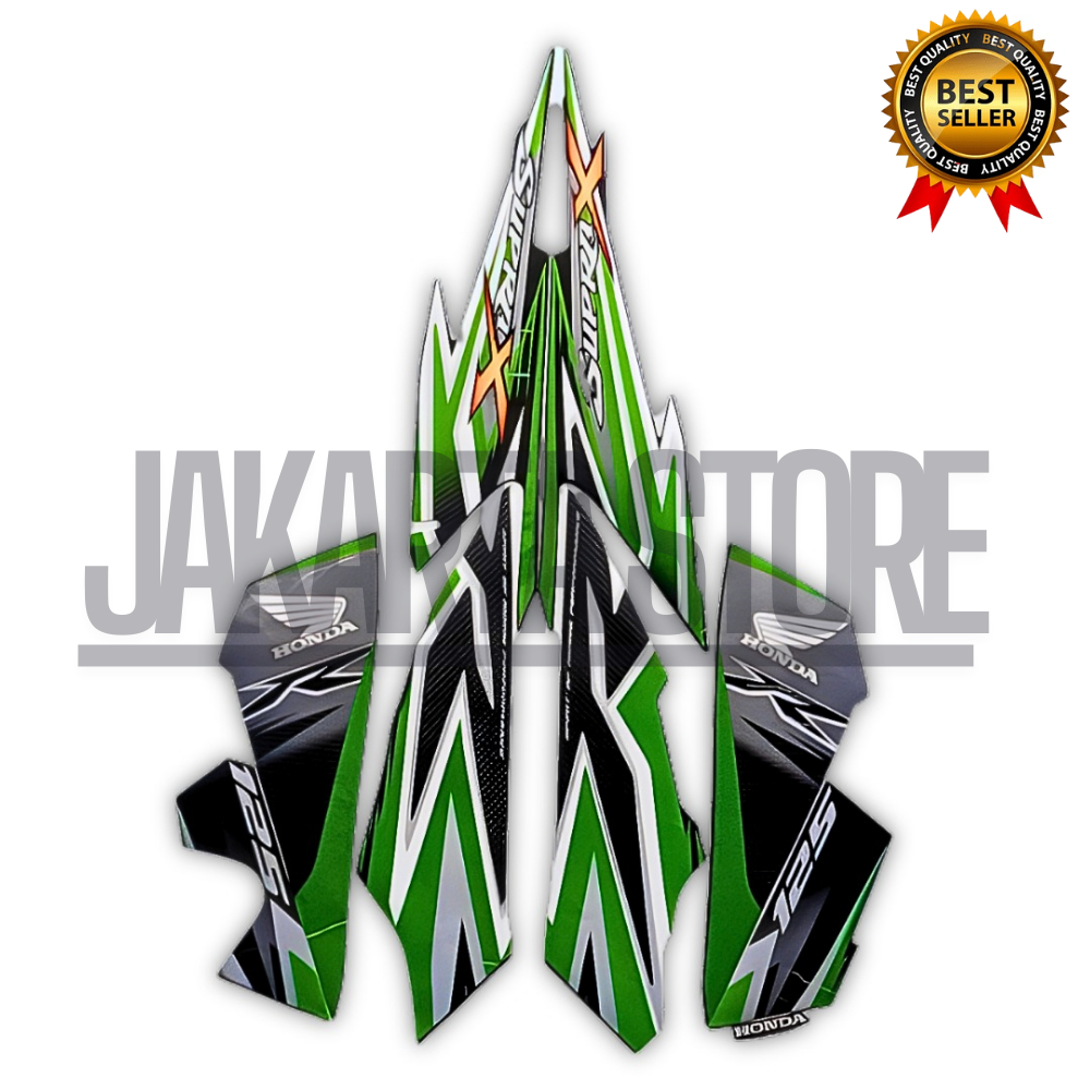 Stiker Striping Supra X 125 R 2012  - List Motor Supra X 125 R 2012  Termurah