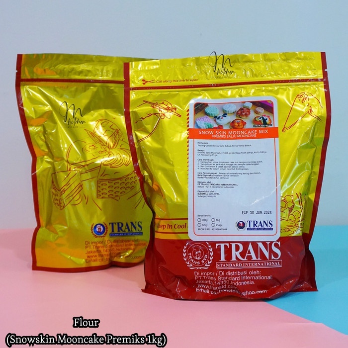 

Trans Snow Skin Mooncake Premiks 1kg