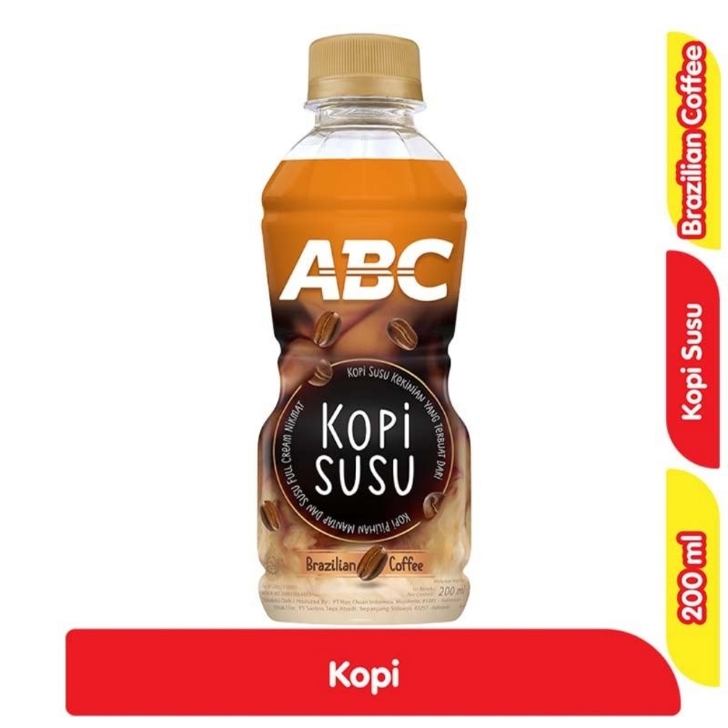 

ABC Minuman Kopi Susu 200 ml