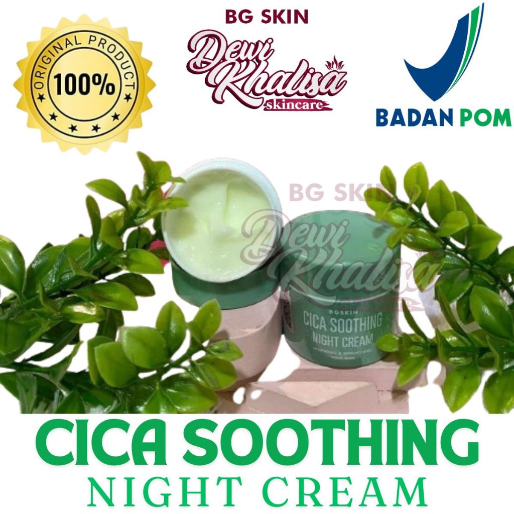 BG SKIN Night Cream Acne Cream /Brightening Acne Cream Beauty Glow