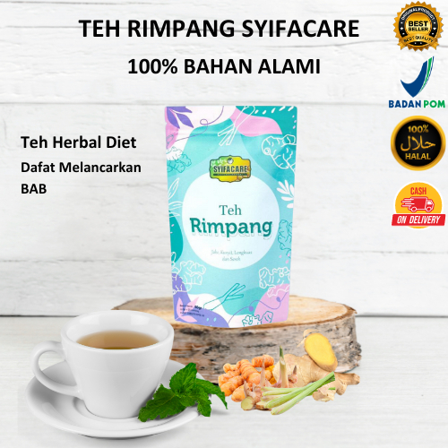 

Teh Rimpang BPOM JSR | Teh Celup Rempah | Teh Diet Detox | Teh Celup Ramuan Herbal Solusi Diet Pelangsing Alami Dan Efektif Menurunkan Berat Badan