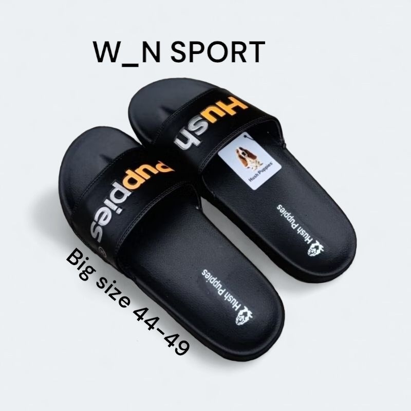 Sandal Slop Hush Puppies Sandal Slop Pria Big Size 44 45 46 47 48 49 Sandal Slop Pria