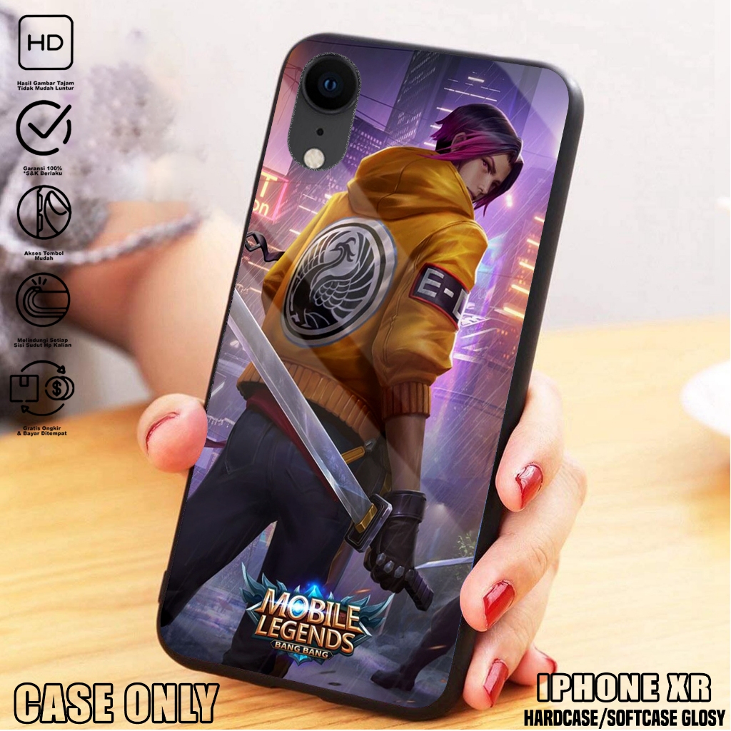 Case IPHONE XR  - Casing IPHONE XR [ MLB ] Silikon IPHONE XR  - Kesing Hp - Casing Hp  - Case Hp - C