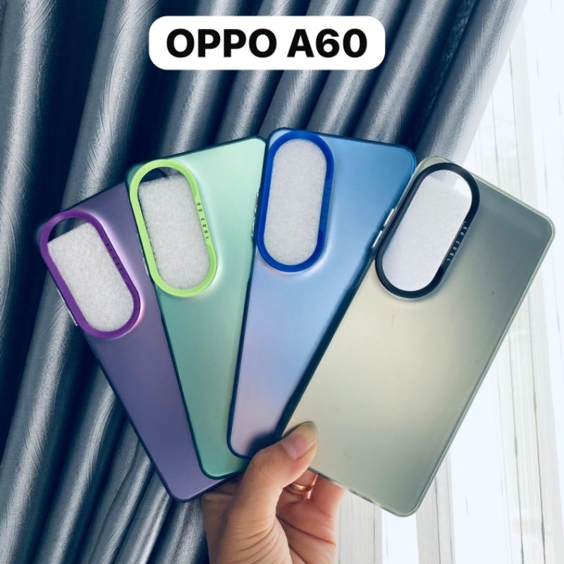 SOFTCASE HYBRID HOLOGRAM WARNA OPPO A60