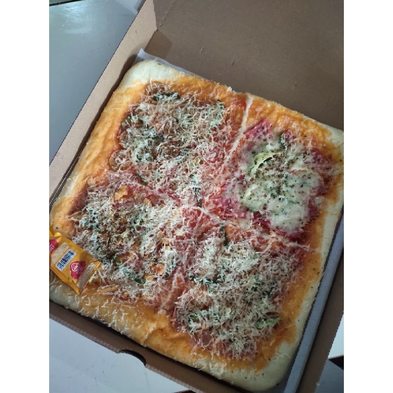 

n Bakery pizza kotak ukuran 30x30 cm