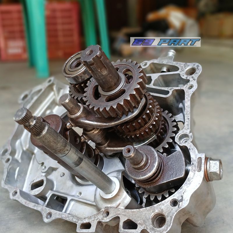 Rasio gigi transmisi honda tiger 6 speed fullset krengkes kanan