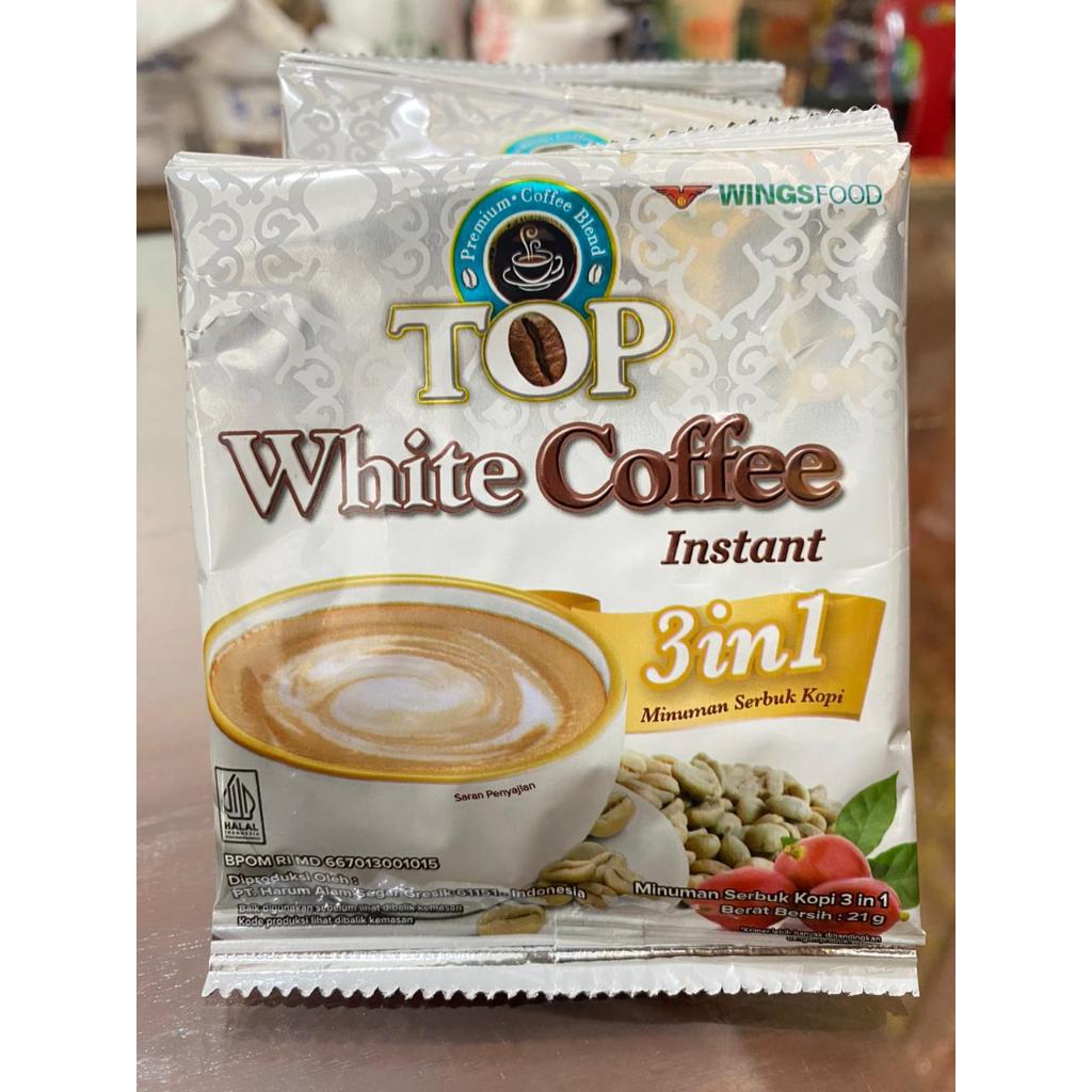 Top White Coffee 1 Renceng 12 Sachet @21gram