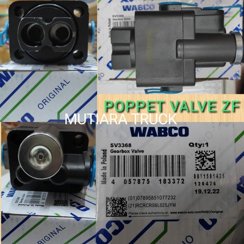 Poppet Valve Power Shift HINO LOHAN ZF WABCO