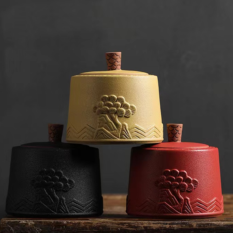 Tempat Daun Teh / Tea Leaves Canister Jar EB Dining