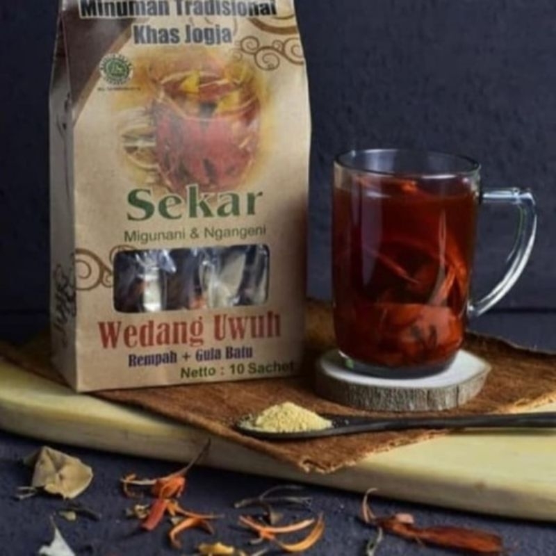 

WEDANG UWUH SEKAR | minuman Khas Bantul Jogja isi 10