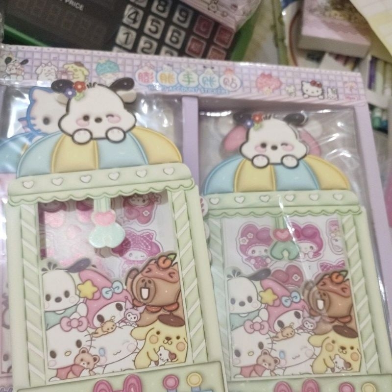 

1 BOX ..STICKER SANRIO PREMIUM ISI 36 SET