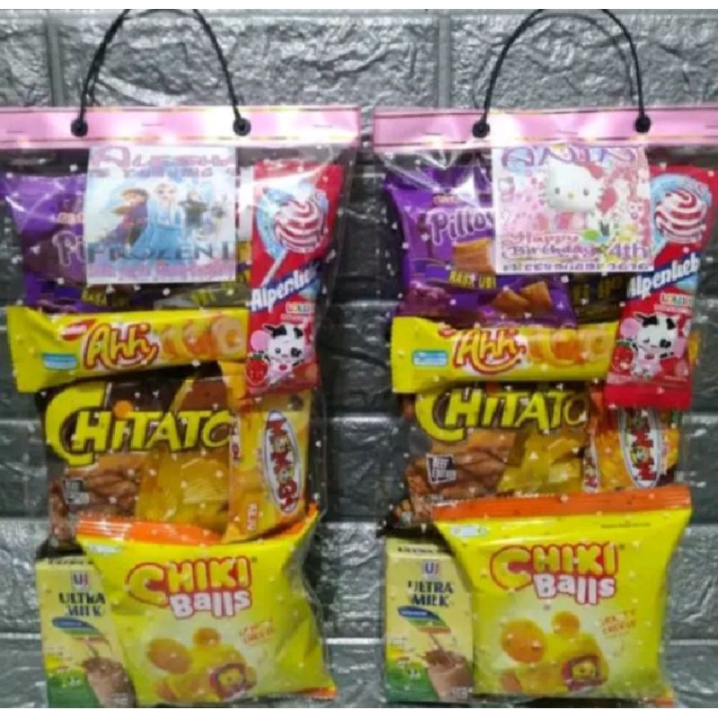 

35 Paket Snack Ulang Tahun / Khitanan / Donasi / Berbagi dll
