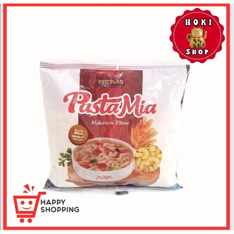 Pronas Pastamia Makaroni Elbow 200gr / Pronas Makaroni Kecil / Pronas Makroni