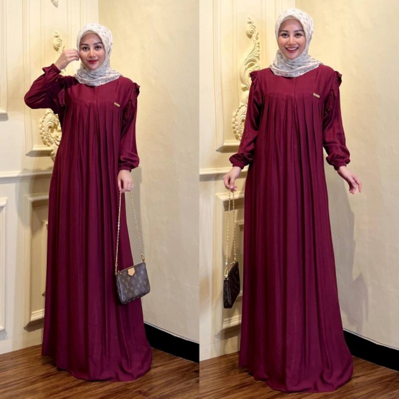 gamis polos//ARSILA DRESS/ GAMIS WANITA POLOS